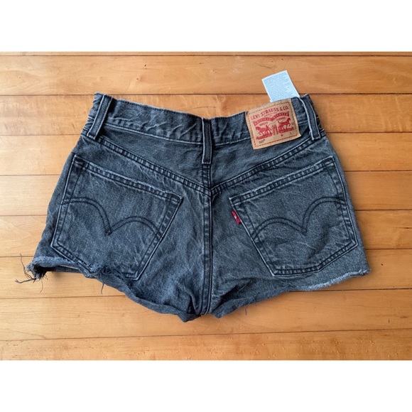 Levi's Pants - Levi’s Black Cut Off Jean Shorts